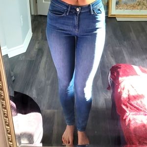 All Saints skinny blue jeans size 27